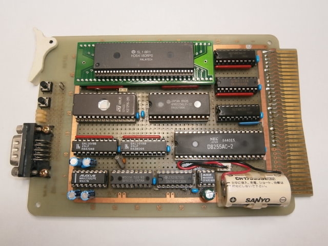 STDバスを使用したHD64180CPUボード